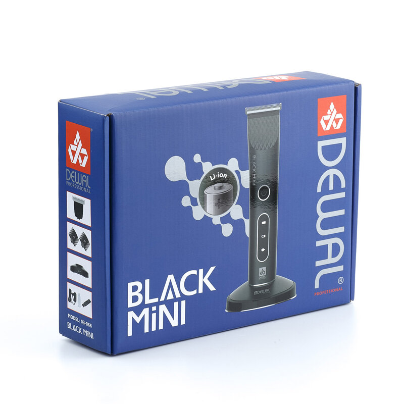 DEWAL Машинка для стрижки окантовочная DEWAL BLACK MINI 03-066 - фотография № 7