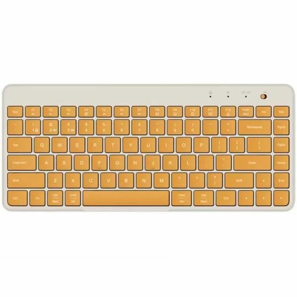 Клавиатура офисная Xiaomi portable dual mode wireless keyboard (желтый)