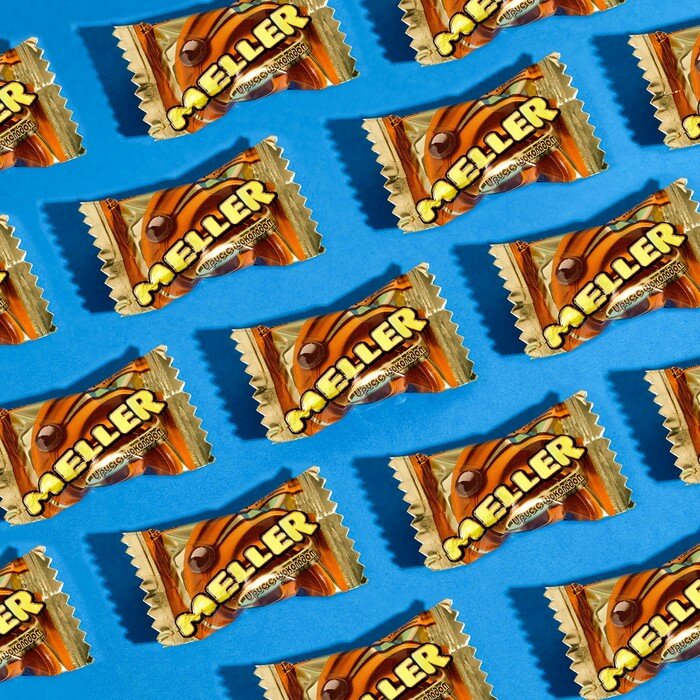 Жевательная конфета Meller, шоколад, 100 г - фотография № 2