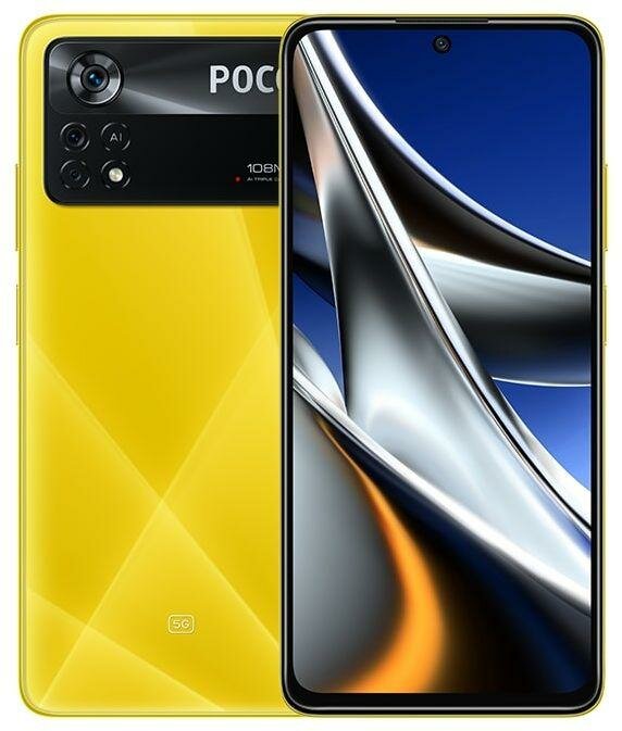 Xiaomi poco x4 pro 5g 6/128gb yellow