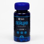Лейцин для набора мышечной массы GLS Pharmaceuticals, 90 капсул по 400 мг - изображение