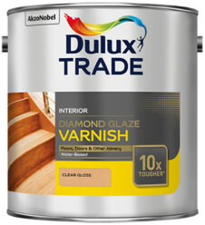 Лак паркетный Dulux Diamond Glaze глянцевый (5 л)