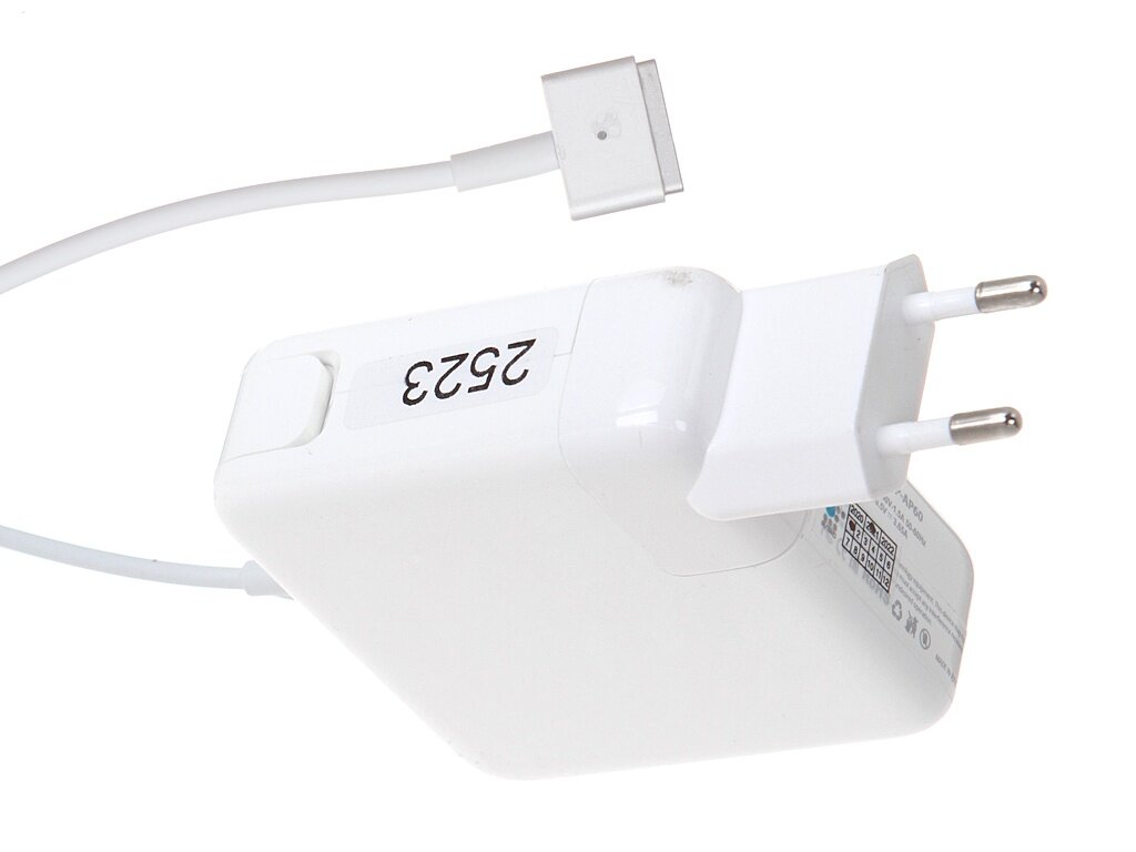 Аксессуар Блок питания TopON для APPLE MacBook 16.5V 3.65A 60W MagSafe 2 TOP-AP60