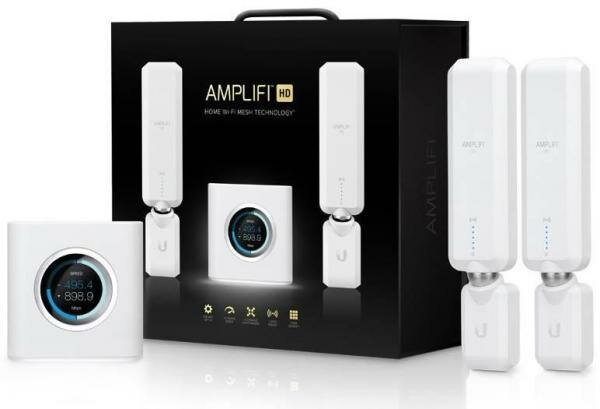 Беспроводная система Ubiquiti AmpliFi HD 802.11aс 1750Mbps 5 ГГц 2.4 ГГц 4xLAN USB белый AFi-HD-EU