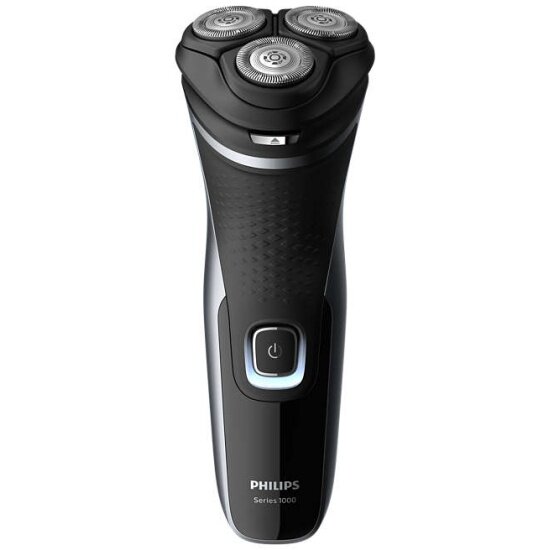 Электробритва PHILIPS Series 1000 , черный и серый - фото №1