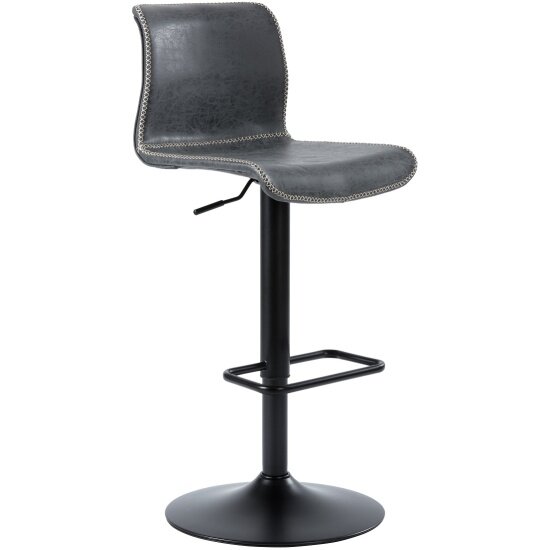 фото Стул барный M-city NEVADA Vintage Black C-135 винтажный черный М-City