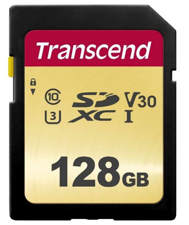 Transcend Карта памяти Transcend 128GB UHS-I U3 SD card MLC