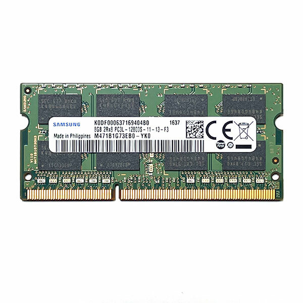 Оперативная память Samsung 8 ГБ DDR3L 1600 МГц SODIMM CL11 M471B1G73EB0-YK0