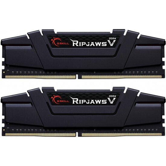 Оперативная память DDR4 G.skill Ripjaws V 16GB (2x8GB kit) 3200MHz CL16 1.35V (F4-3200C16D-16GVKB)