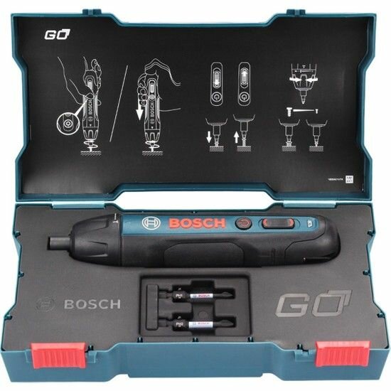 Аккумуляторный шуруповёрт Bosch GO Professional