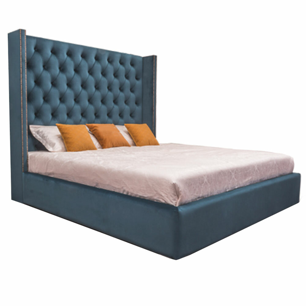 Кровать Манчестер 90х200 см, ПМ, цвет и материал на выбор