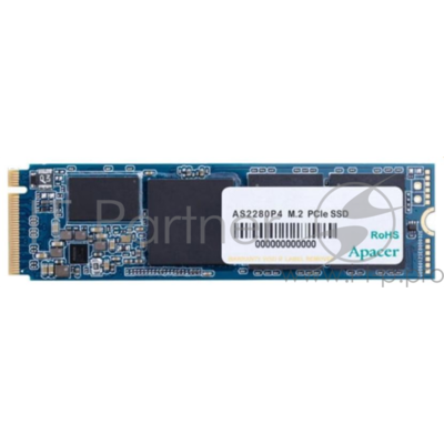 Накопитель M.2 2280 512GB Apacer AS2280P4 Client SSD AP512GAS2280P4-1 PCIe Gen3x4 with NVMe, 2100/15