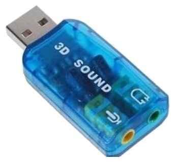 Звуковая карта ASIA TRUA3D, USB