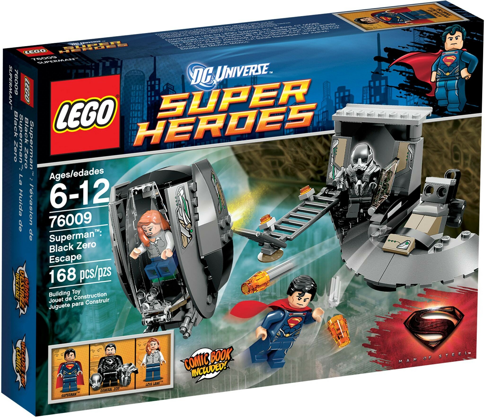 Lego 76009 Super Heroes Побег Блэка Зеро