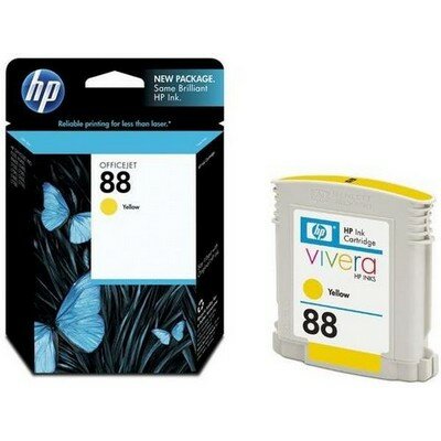 Картридж HP C9388AE № 88 yellow для HP Officejet Pro K5400dn, K5400dtn, K550, K550dtn, K550dtwn, K8600, L7480, L7580, L7590, L7680, L7780 (10 мл.)