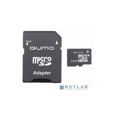 Память microSD 32Gb Qumo QM32GMICSDHC10U1 .