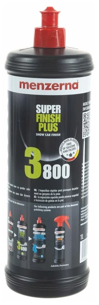 Паста полировальная финишная 250мл Super Finish Plus 3800 MENZERNA