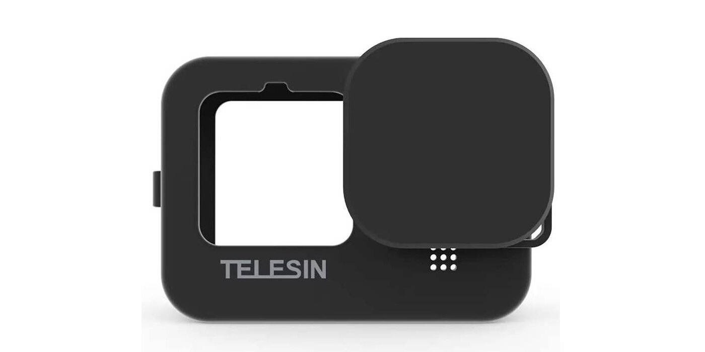 Чехол силиконовый Telesin для GoPro Hero 12/11/10/9 (черный), GP-HER-041