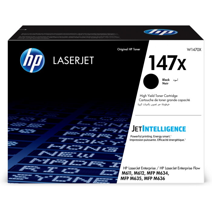 Картридж HP 147X, черный / 25200 страниц (W1470X)