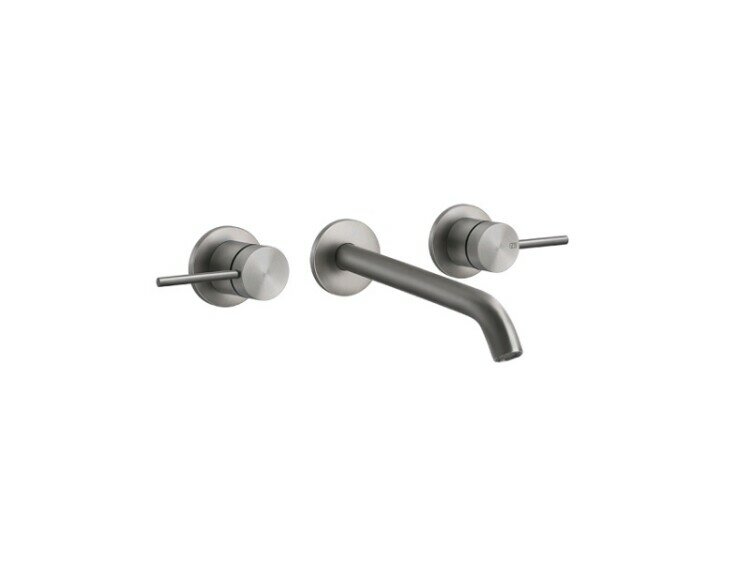 Смеситель для раковины Gessi Смеситель для раковины Flessa цвет-Steel Brushed (54094/239)