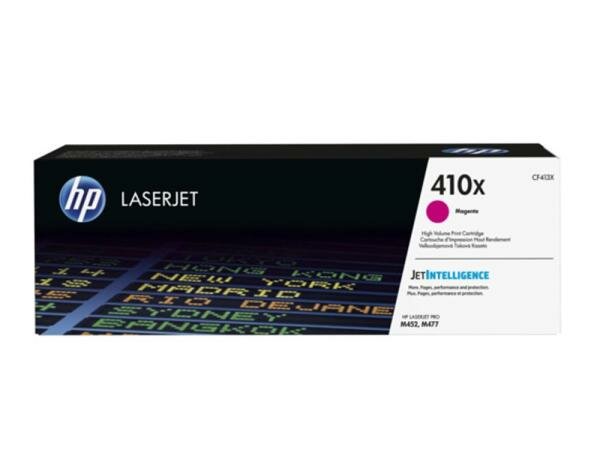 Картридж HP CF413X для LaserJet Pro M477fdn M477fdw M477fnw M452dn M452nw пурпурный 5000стр