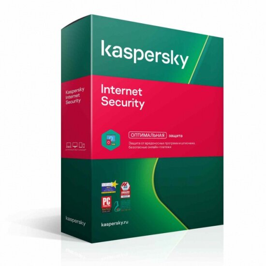 Антивирус KASPERSKY Internet Security Multi-Device 1 год, с правом установки на 3 ПК (Box)