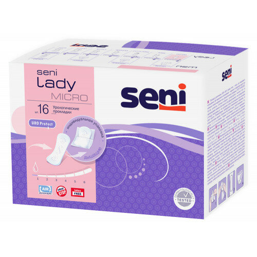 Урологические прокладки Seni Lady Micro