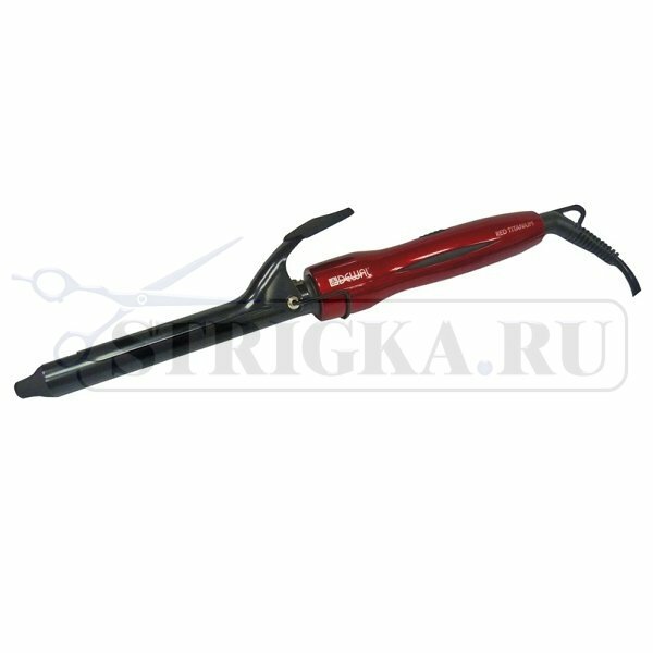 Плойка для волос Dewal Red Titanium 25 мм, 40 Вт