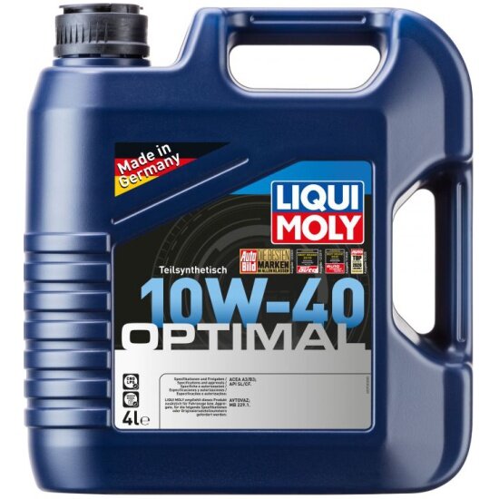 Моторное масло LIQUI MOLY Optimal 10W-40 4 л