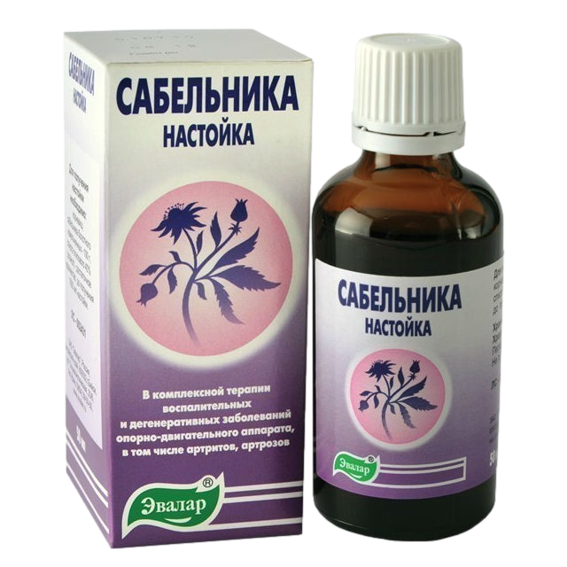 Сабельник настойка