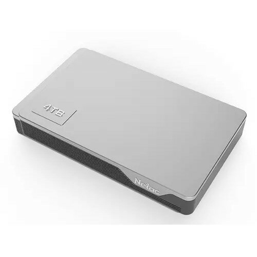 Netac Portable HDD 4TB USB 3.0 NT05K338N-004T-30SL K338 2.5" серебристый