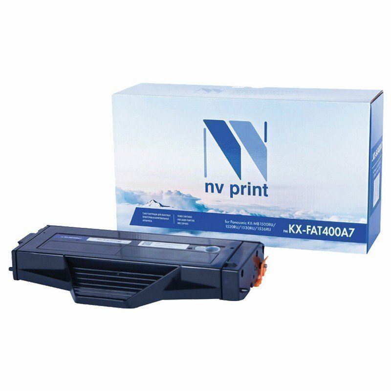 Картридж лазерный NV PRINT (NV-KX-FAT400A7) для PANASONIC KX-MB1500RU/1520RU/1536RU, ресурс 1800 страниц, NV-K NV-KXFAT400A7