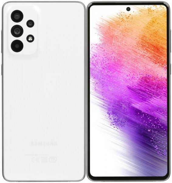 Смартфон Samsung Galaxy A73 5G (SM-A736BZWHSKZ) 8/256 ГБ, белый