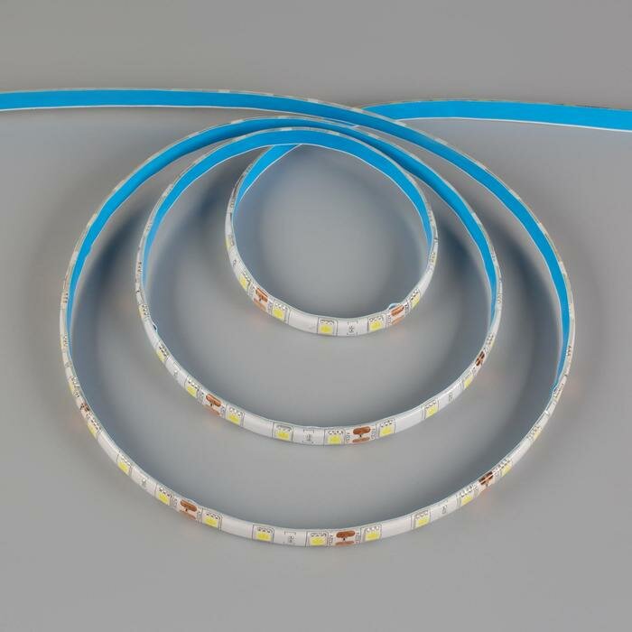 Светодиодные ленты Ecola Cветодиодная лента Ecola PRO 5 м, IP65, SMD5050, 60 LED/м, 14.4 Вт/м, 12 В, 6000К - фотография № 2