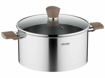 Nadoba Кастрюля со стеклянной крышкой Ludva (5.3 л), 24 см 727011 Nadoba