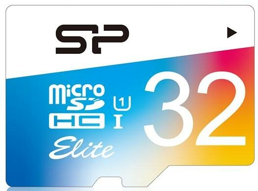 Флеш карта microSD 32GB Silicon Power Elite microSDHC Class 10 UHS-I (SD адаптер) Colorful