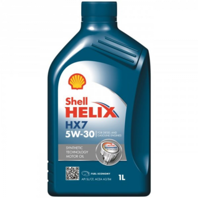 Масло Shell Helix HX7 5w30 (1л) .