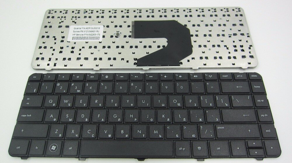 Клавиатура для HP Pavilion G4-1000 G6-1000 G6-1100 G6-1200 G6-1300 Compaq CQ43 CQ57 CQ58 630 635 650 655 646125-251