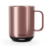 Умная кружка с подогревом Ember Ceramic Mug 2 295ml Metallic Collection Rose Gold Edition - изображение