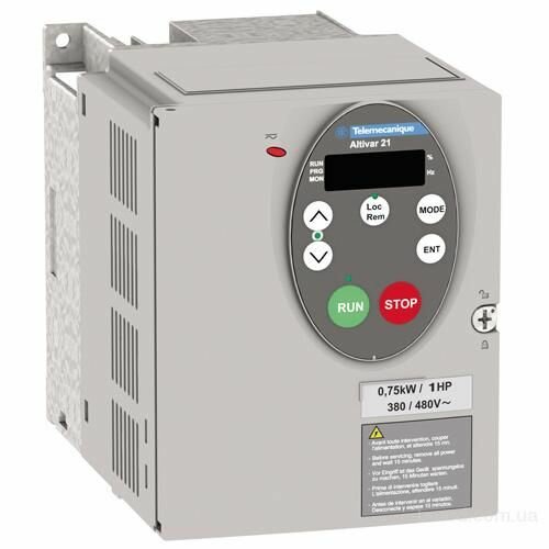 Преобразователь частоты 75 кВт 480В 3-х фазный IP21 Schneider Electric ATV212HU75N4