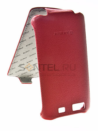 Чехол-книжка Armor для Samsung S8600 Wave 3 красный