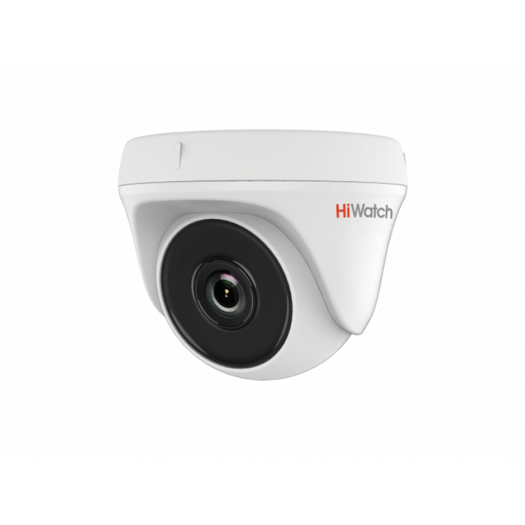 Видеокамера HD-TVI 1Мп уличная купольная с ИК-подсветкой до 20м (DS-T133 (2.8 mm) | код 300612187 | HiWatch (2шт.в упак.)