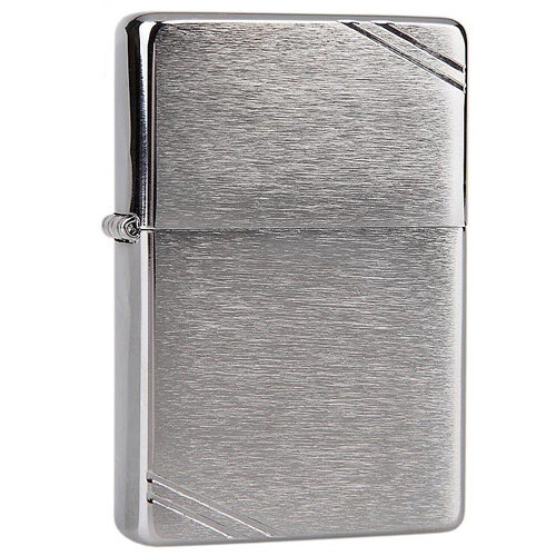 Зажигалка Zippo 230-25 Vintage Series 1937 Brushed Chrome серебристая матовая ZIPPO-230-25-VINTAGE