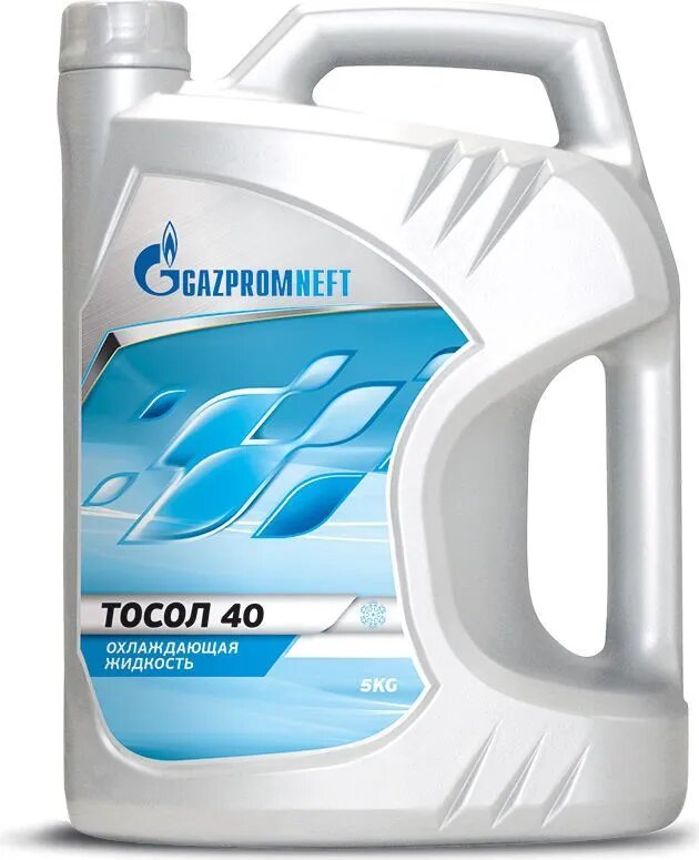 GAZPROMNEFT 2422220110 Тосол 40 GAZPROMNEFT готовый 5кг 1шт