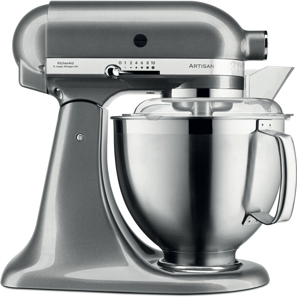 Миксер планетарный KitchenAid ARTISAN 5KSM185PSEMS 4,8л. Серебряный медальон