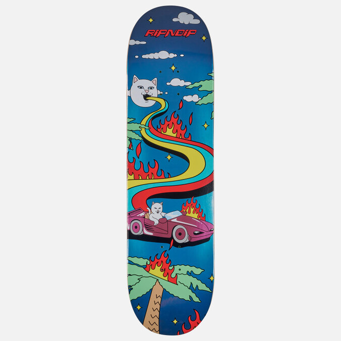 Дека Ripndip Hell Racer Board голубой , Размер 8.5