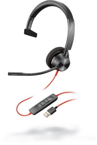 Plantronics Poly Blackwire 3310 USB-A [213928-01] - Проводная гарнитура UC