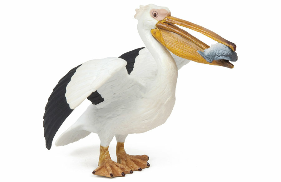 Пеликан австралийский 11 см Pelecanus conspicillatus фигурка-игрушка