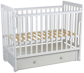 Кровать детская Фея 328-01 белый