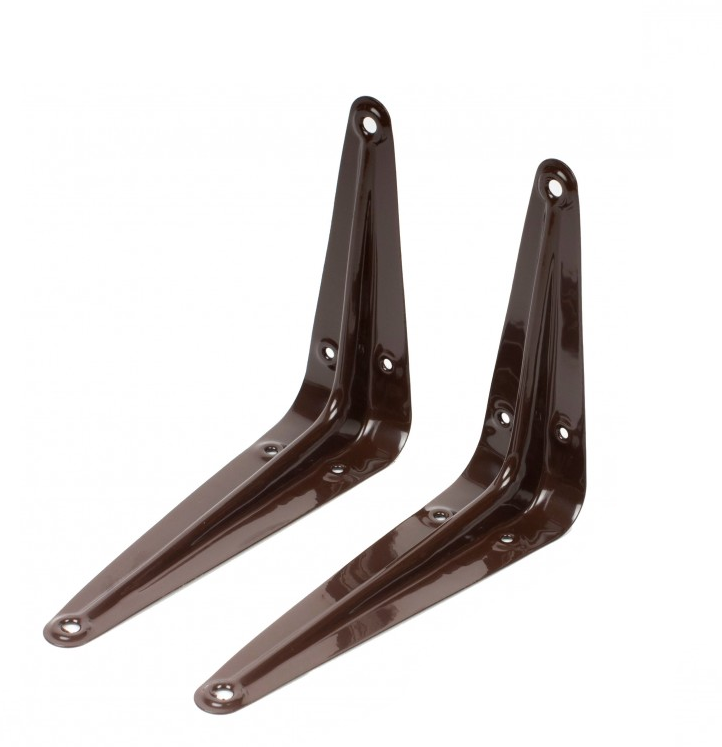 фото Кронштейн 350х300 коричневый (2шт.)